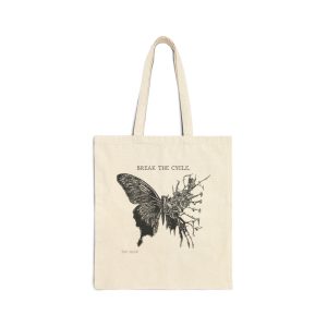 BREAK THE CYCLE. Tote Bag